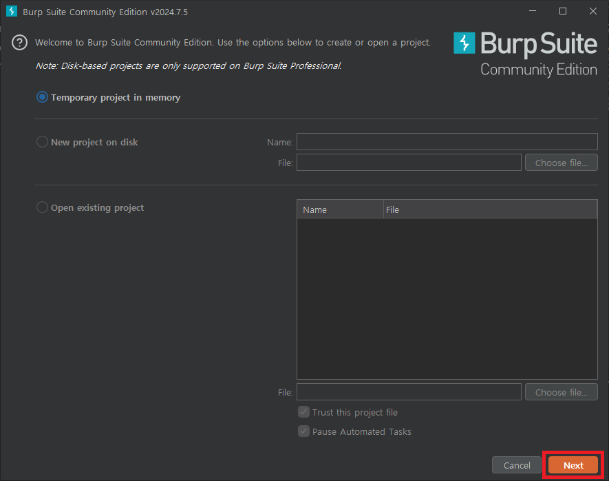 Burp Project Burp Suite 사용법 | ForkGosu Blog